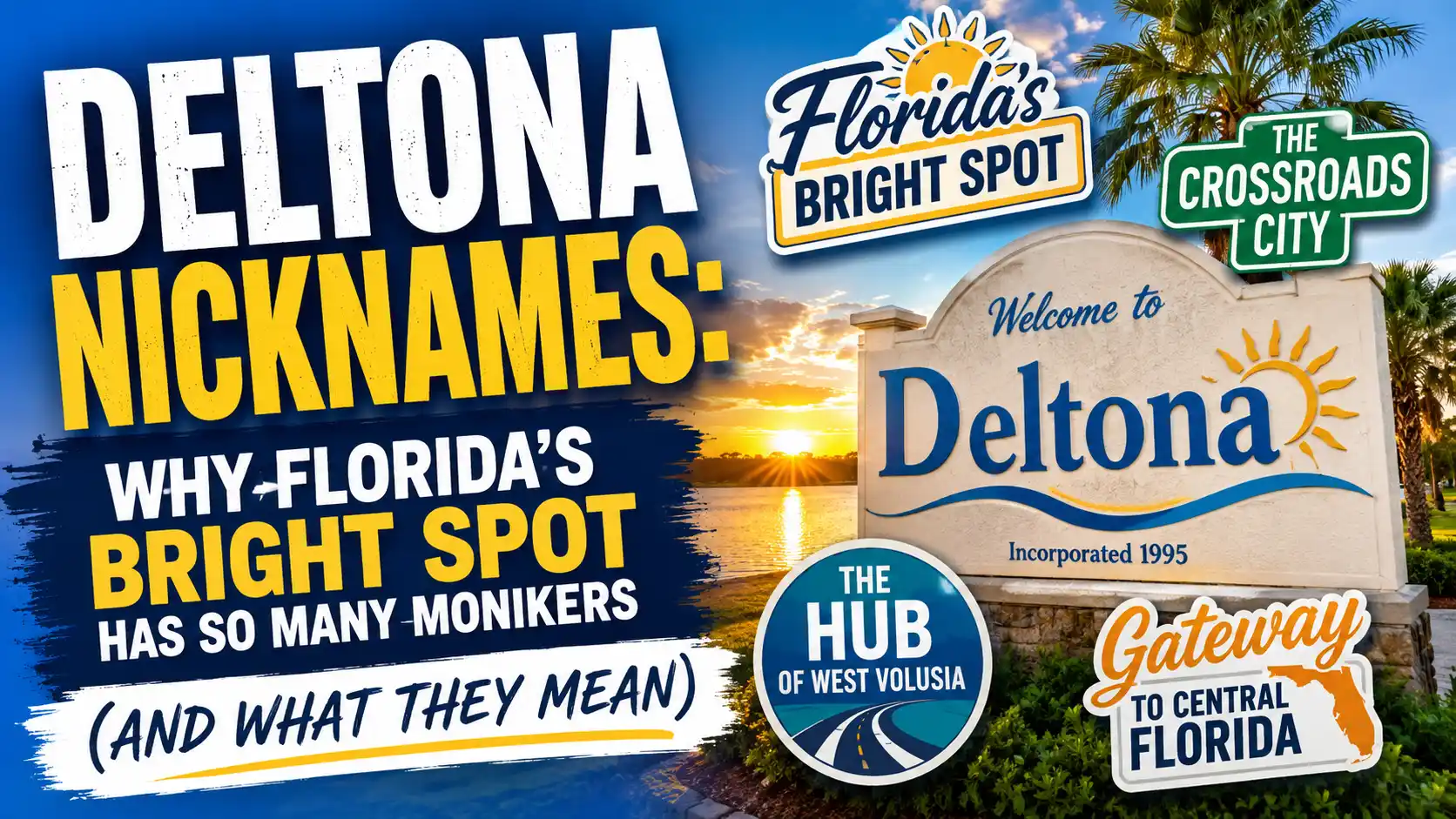 Deltona Nicknames Why Florida’s Bright Spot Has So Many Monikers (And What They Mean)