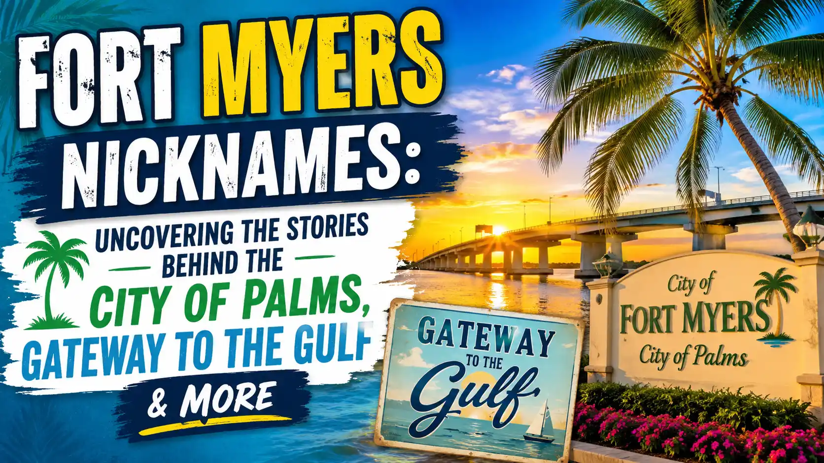 Fort Myers Nicknames Uncovering the Stories Behind the City of Palms, Gateway to the Gulf & More