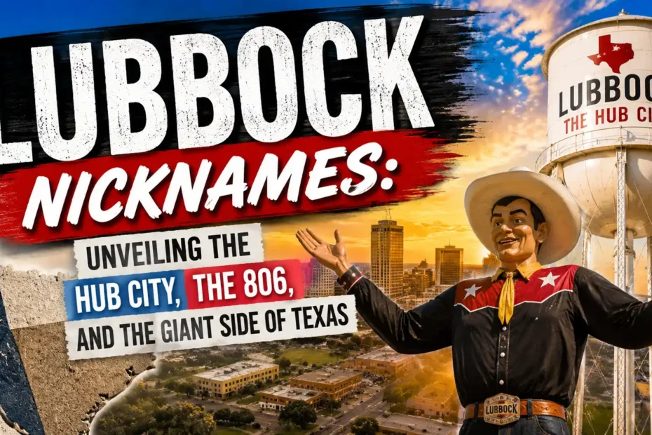 Lubbock Nicknames The Story Behind the Hub City, LBK, and More 🏙️