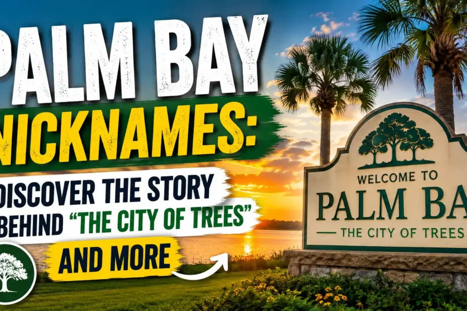 Palm Bay Nicknames Discover the Story Behind “The City of Trees” and More🌴