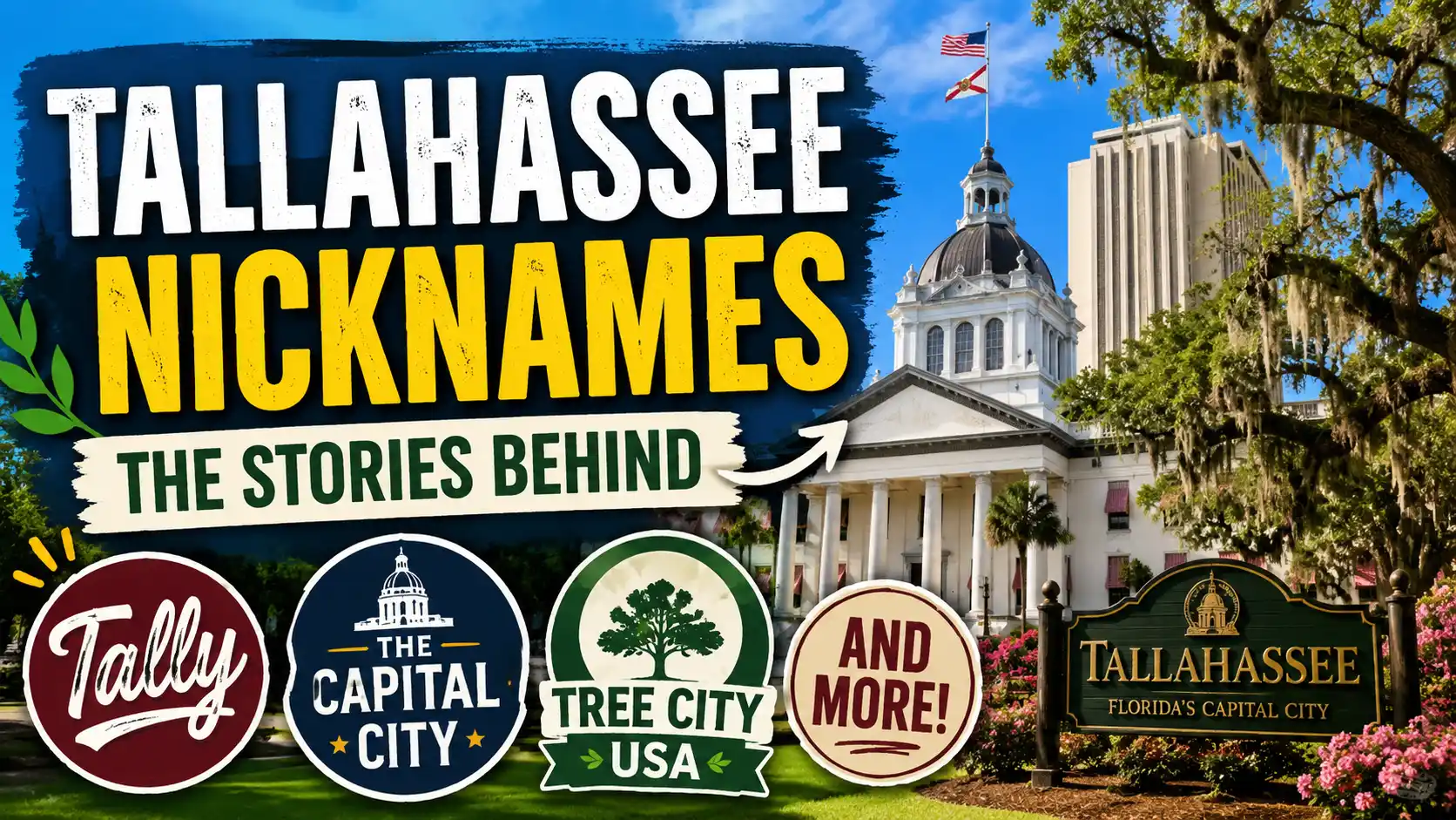 Tallahassee Nicknames Discover the Stories Behind ‘Tally,’ the Capital City, Tree City USA, and More