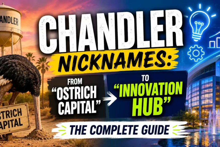 Chandler Nicknames From “Ostrich Capital” to “Innovation Hub” — The Complete Guide