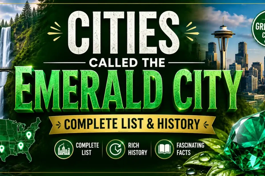 Cities Called the Emerald City (Complete List & History)