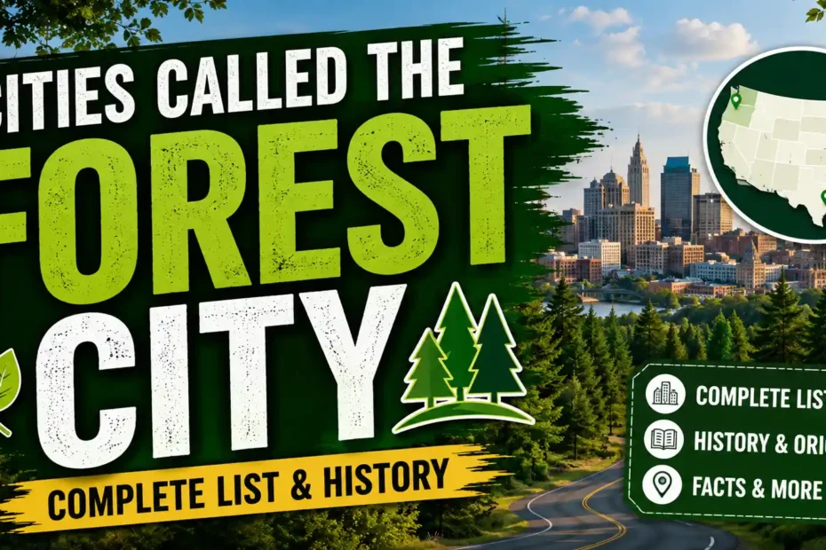 Cities Called the Forest City (Complete List & History)