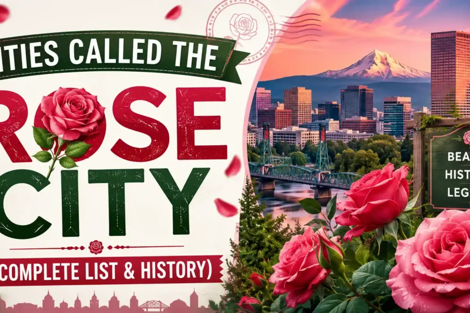 Cities Called the Rose City (Complete List & History)