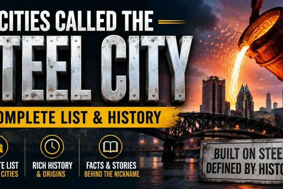 Cities Called the Steel City (Complete List & History)