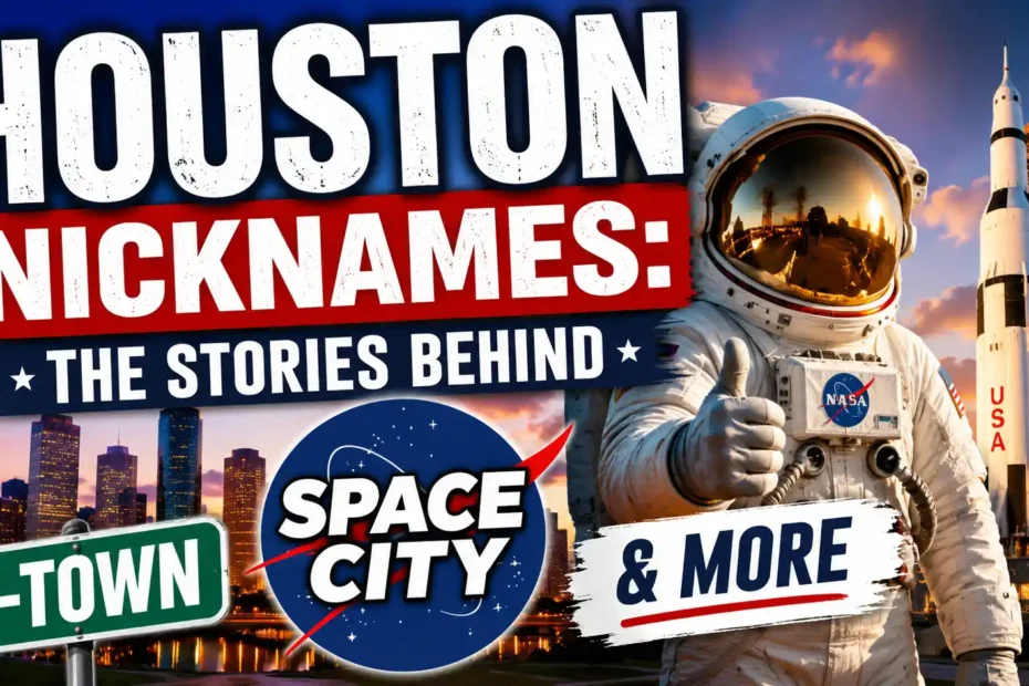 Houston Nicknames The Stories Behind Space City, H-Town & More