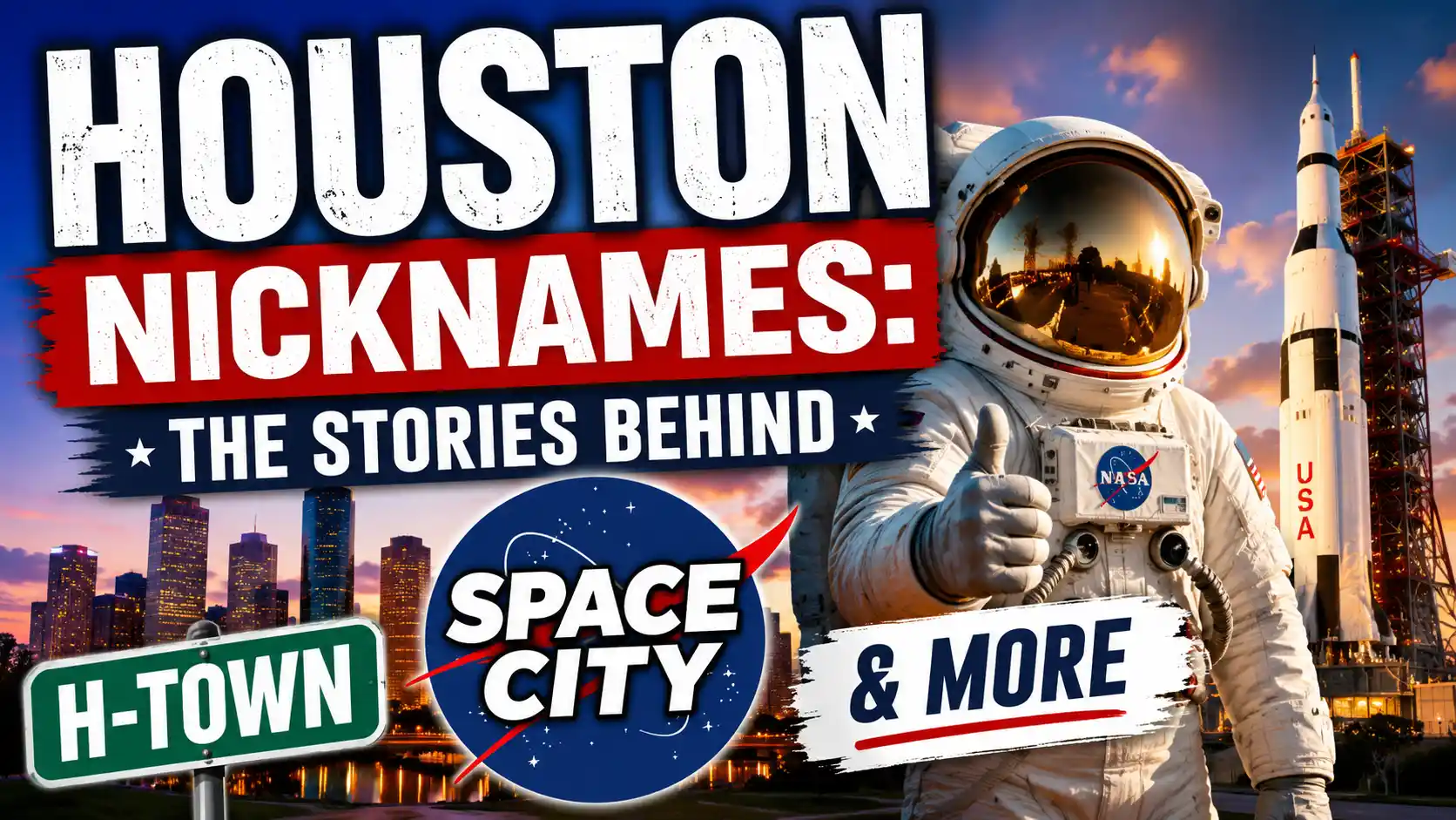 Houston Nicknames The Stories Behind Space City, H-Town & More