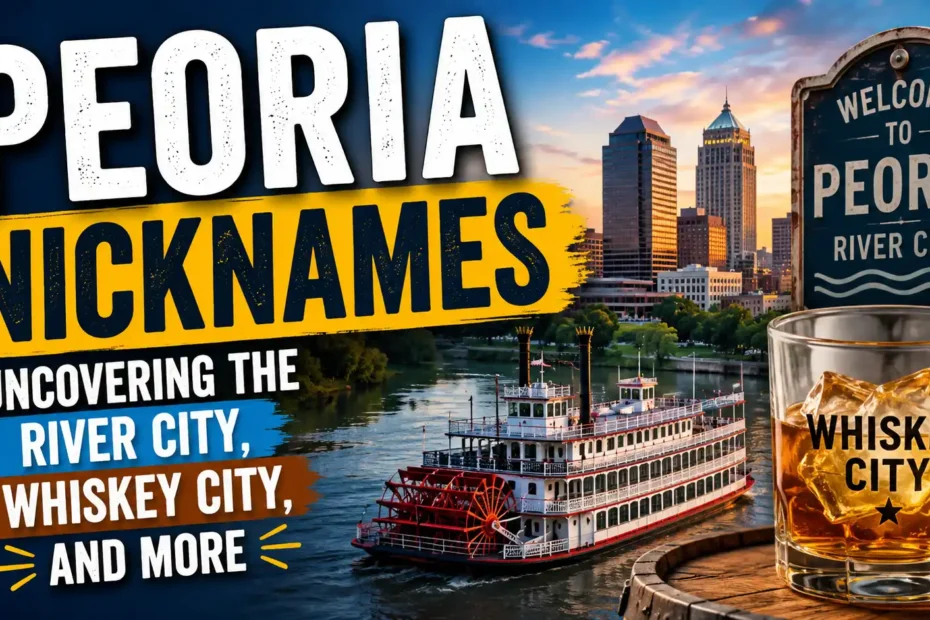 Peoria Nicknames Uncovering the River City, Whiskey City, and More