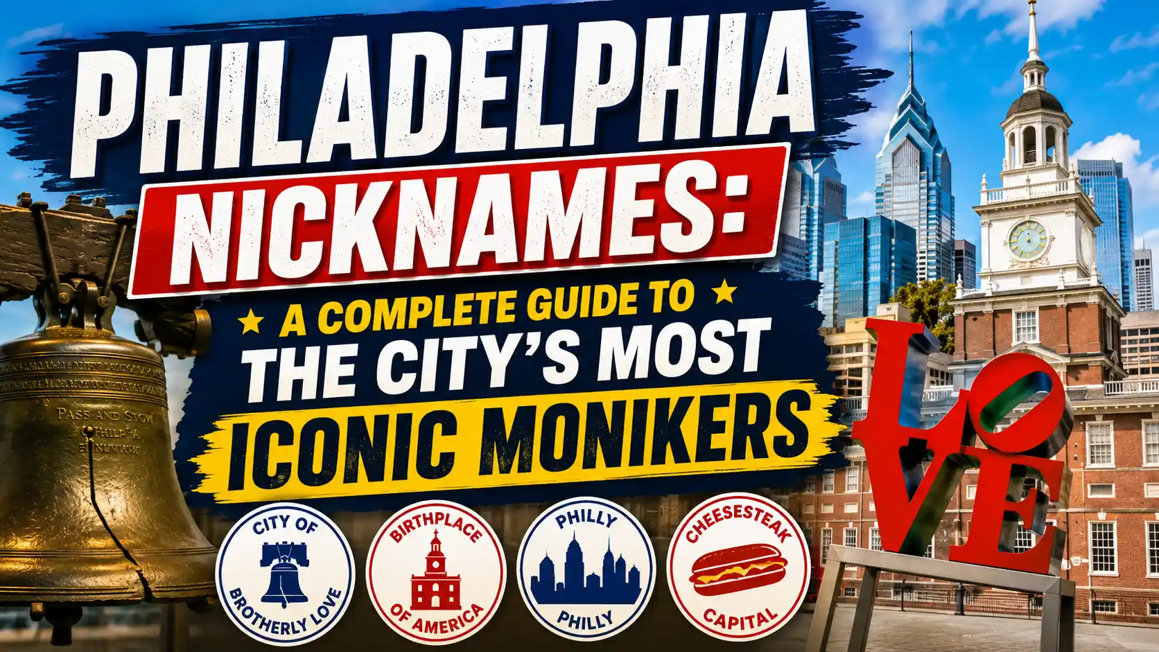 Philadelphia Nicknames A Complete Guide to the City’s Most Iconic Monikers