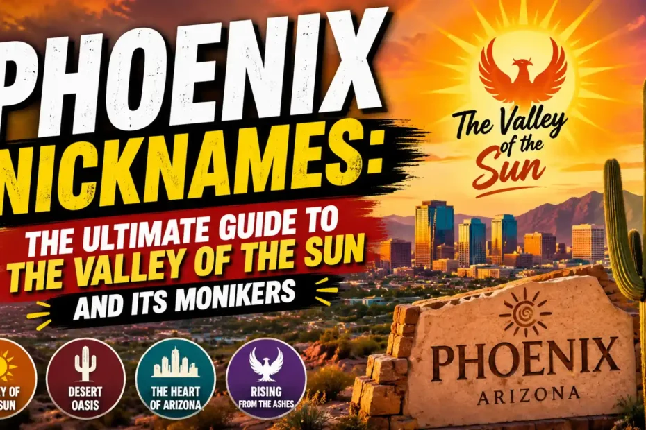 Phoenix Nicknames The Ultimate Guide to the Valley of the Sun and Its Monikers