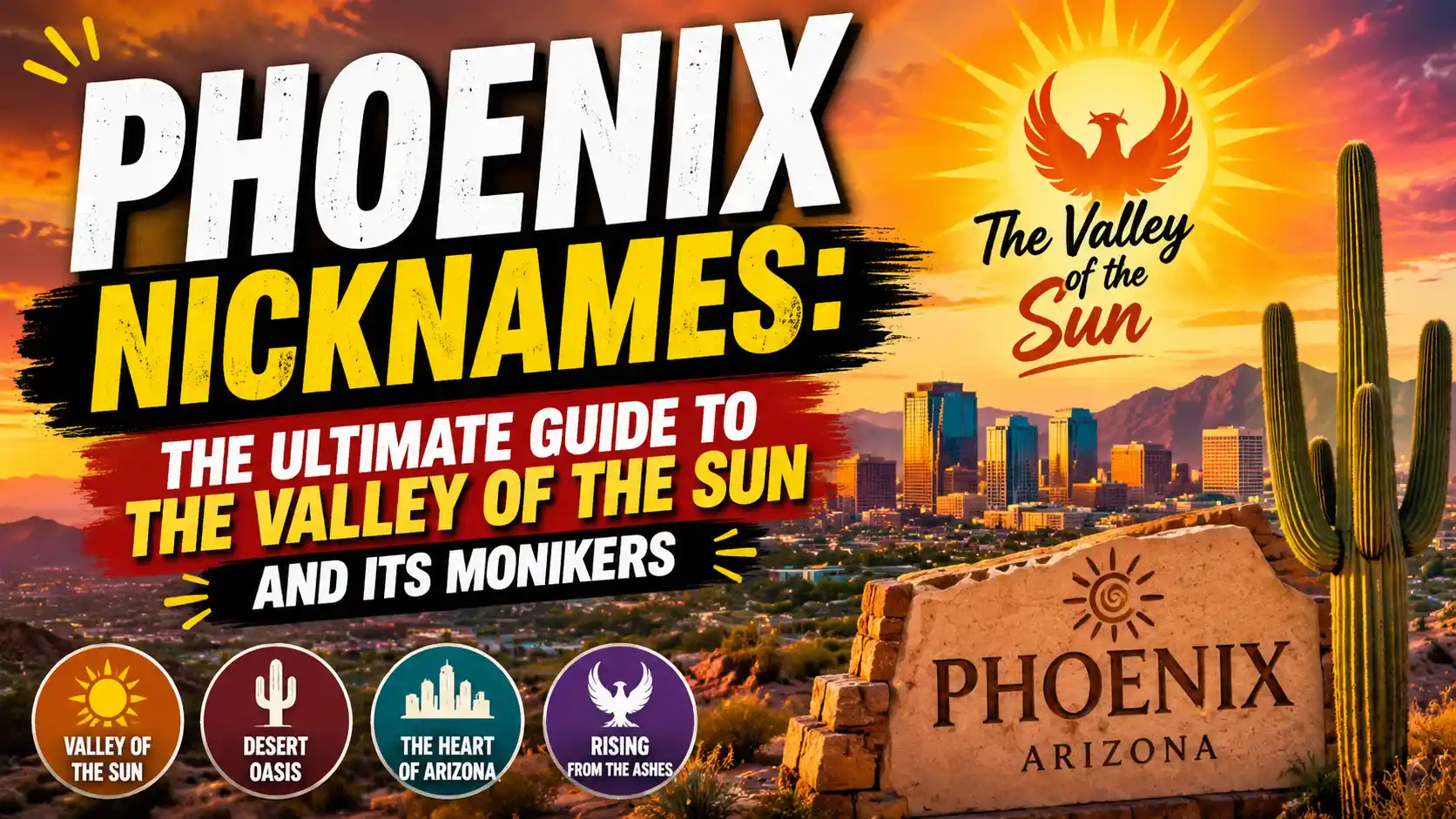 Phoenix Nicknames The Ultimate Guide to the Valley of the Sun and Its Monikers