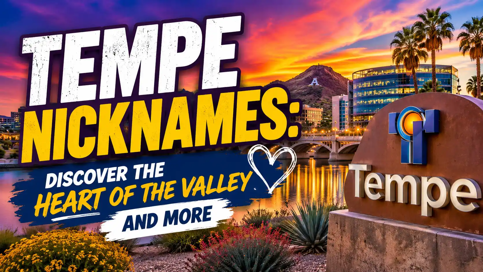 Tempe Nicknames Discover the Heart of the Valley and More