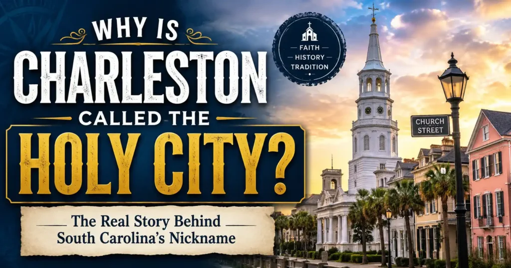 Why Is Charleston Called the Holy City The Real Story Behind South Carolina’s Nickname
