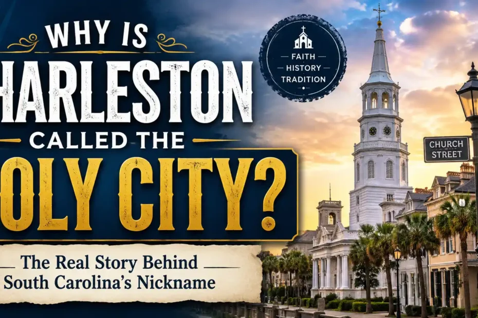 Why Is Charleston Called the Holy City The Real Story Behind South Carolina’s Nickname