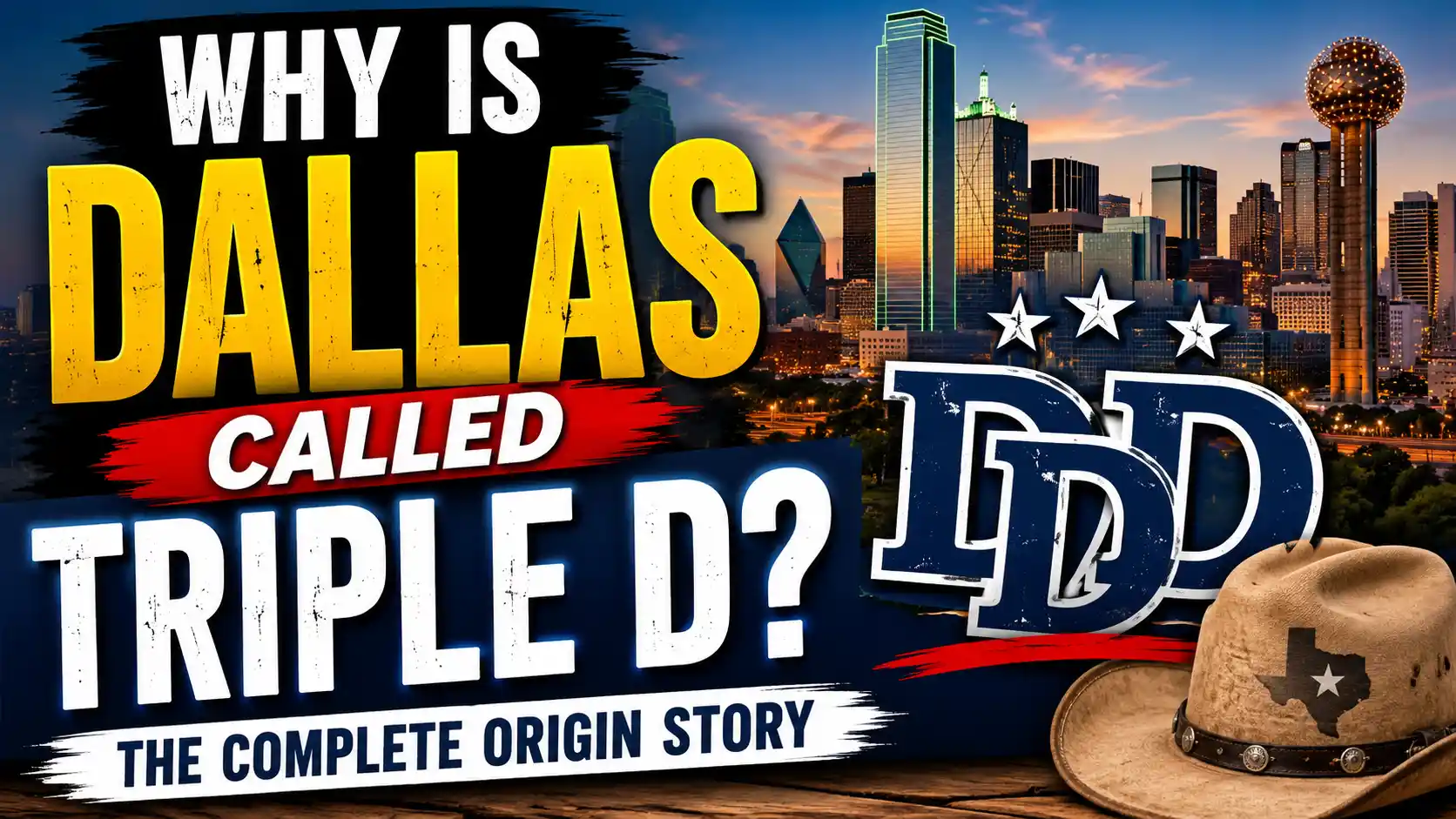 Why Is Dallas Called Triple D The Complete Origin Story