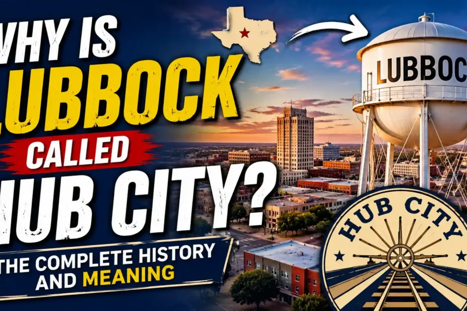 Why Is Lubbock Called Hub City The Complete History and Meaning