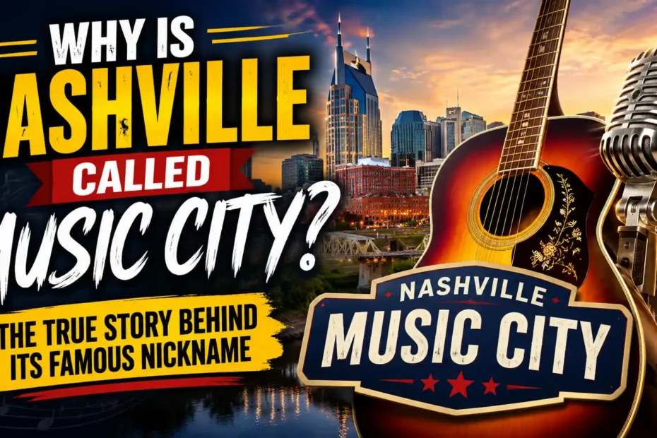 Why Is Nashville Called Music City The True Story Behind Its Famous Nickname