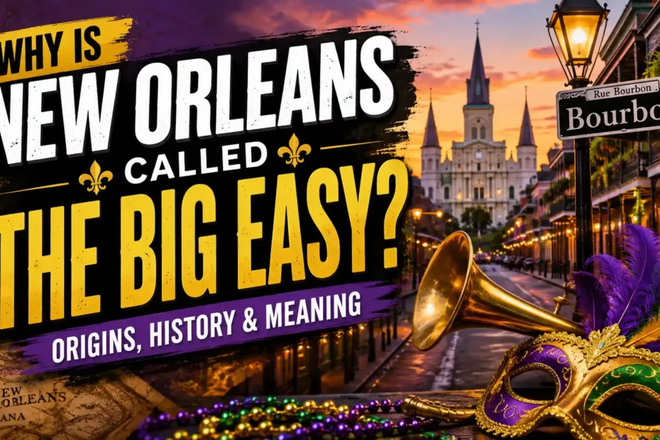 Why Is New Orleans Called the Big Easy Origins, History & Meaning