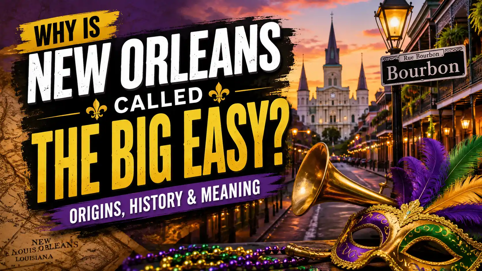 Why Is New Orleans Called the Big Easy Origins, History & Meaning