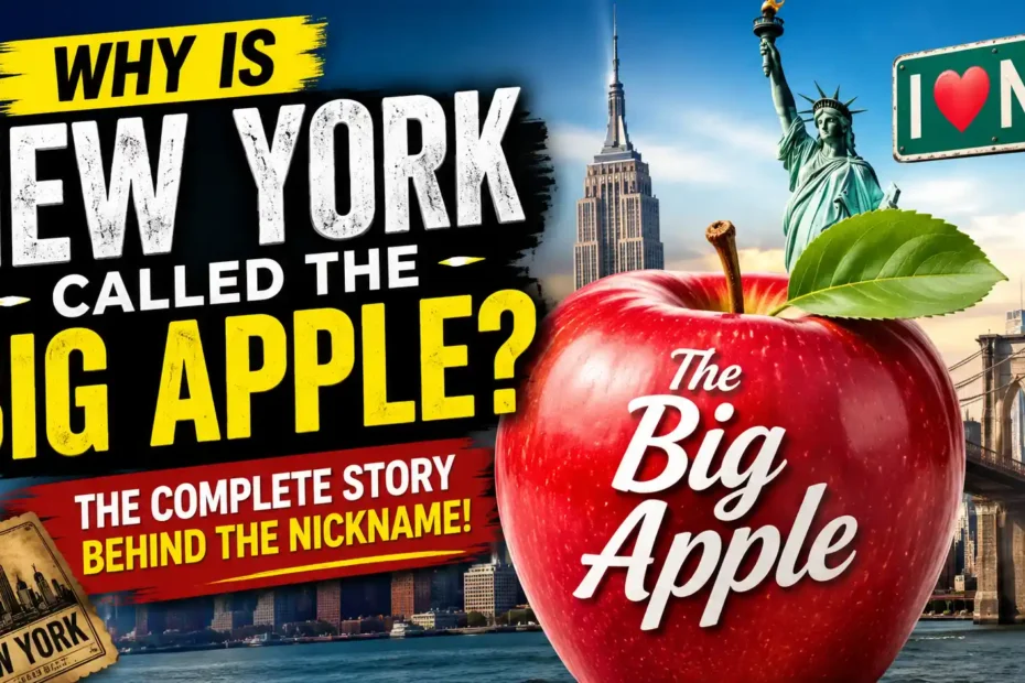 Why Is New York Called the Big Apple The Complete Story Behind the Nickname