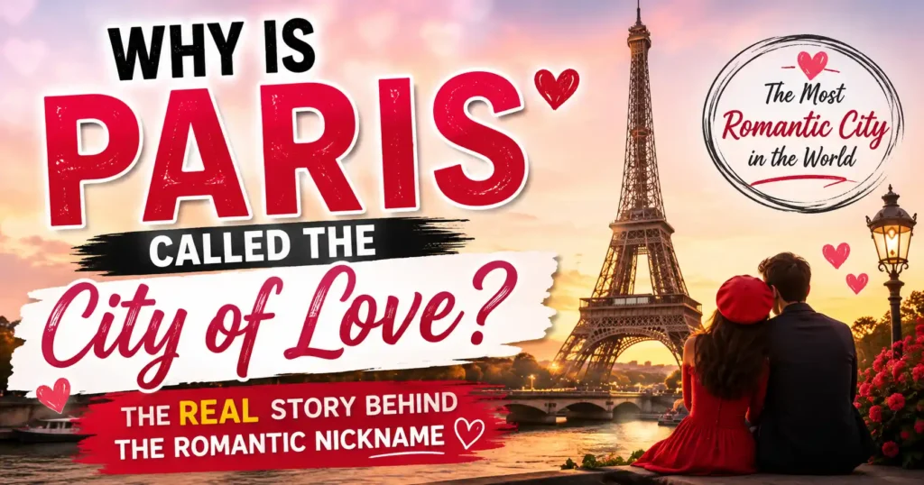 Why Is Paris Called the City of Love The Real Story Behind the Romantic Nickname