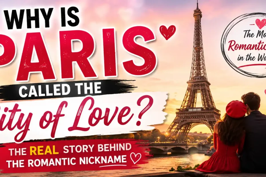 Why Is Paris Called the City of Love The Real Story Behind the Romantic Nickname