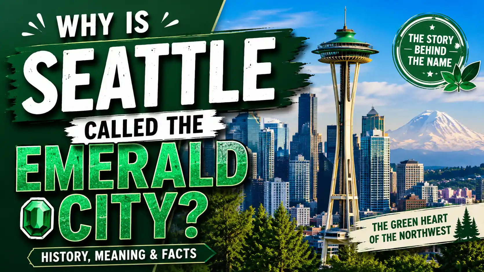 Why Is Seattle Called the Emerald City History, Meaning & Facts
