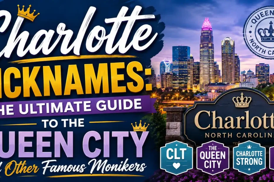 Charlotte Nicknames The Ultimate Guide to the Queen City and Other Famous Monikers