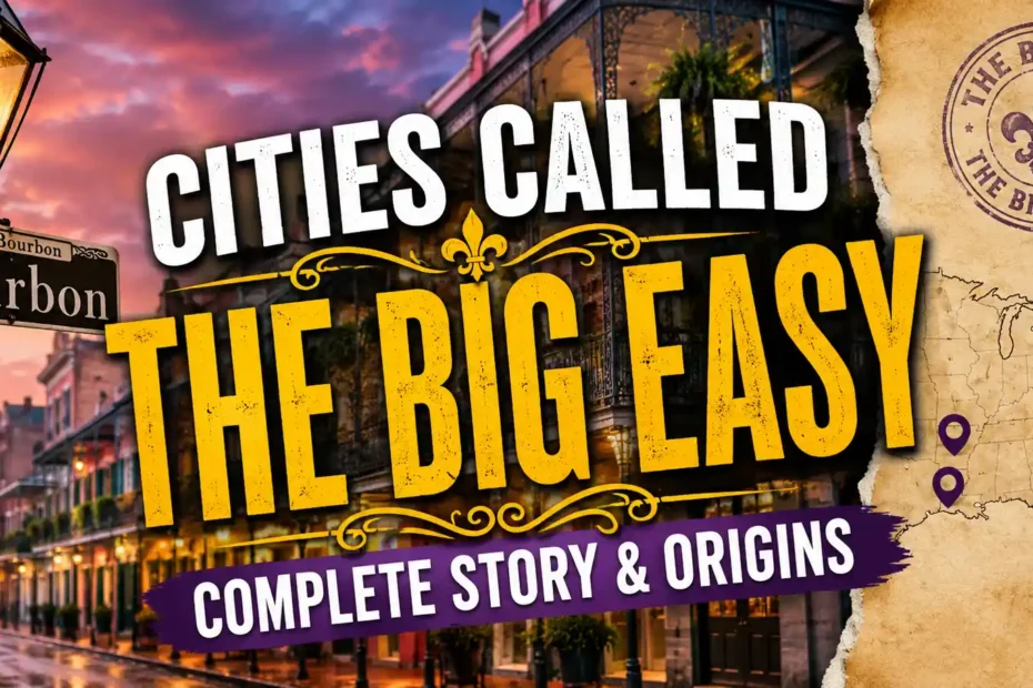 Cities Called the Big Easy Complete Story & Origins