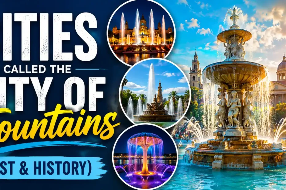 Cities Called the City of Fountains (List & History)