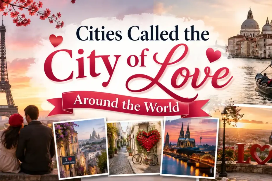 Cities Called the City of Love Around the World