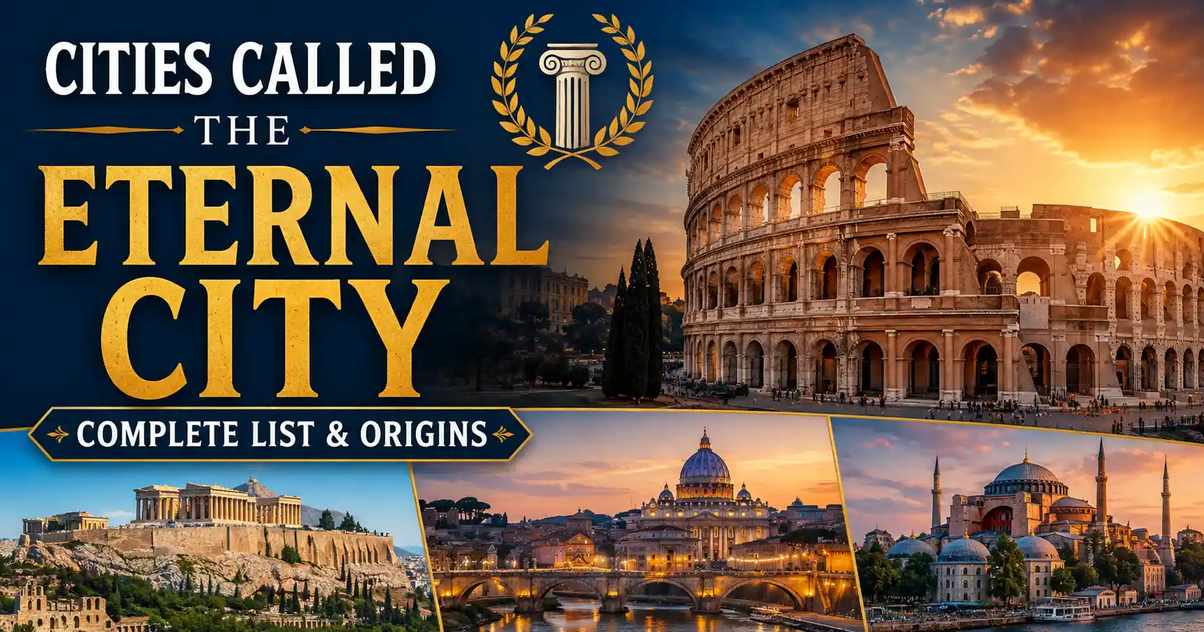 Cities Called the Eternal City (Complete List & Origins)