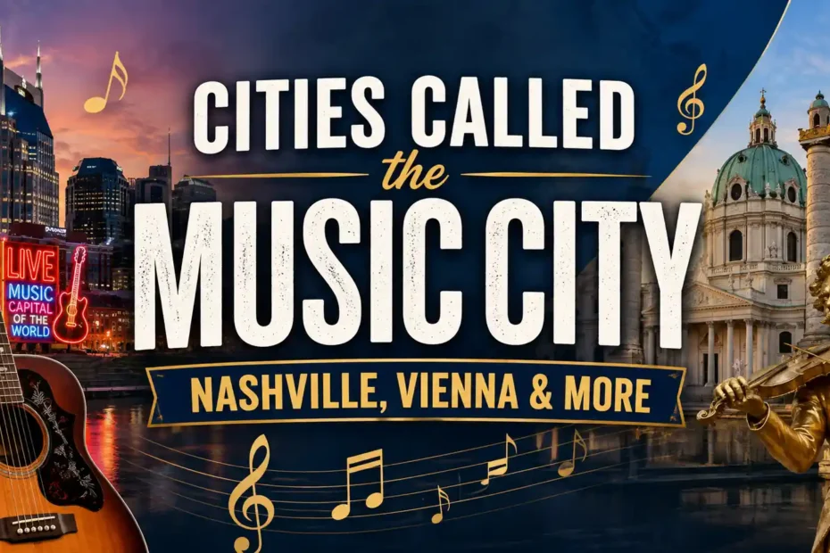 Cities Called the Music City Nashville, Vienna & More