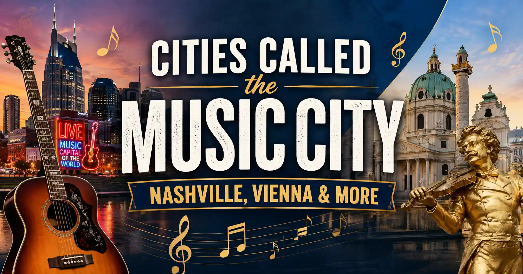 Cities Called the Music City Nashville, Vienna & More