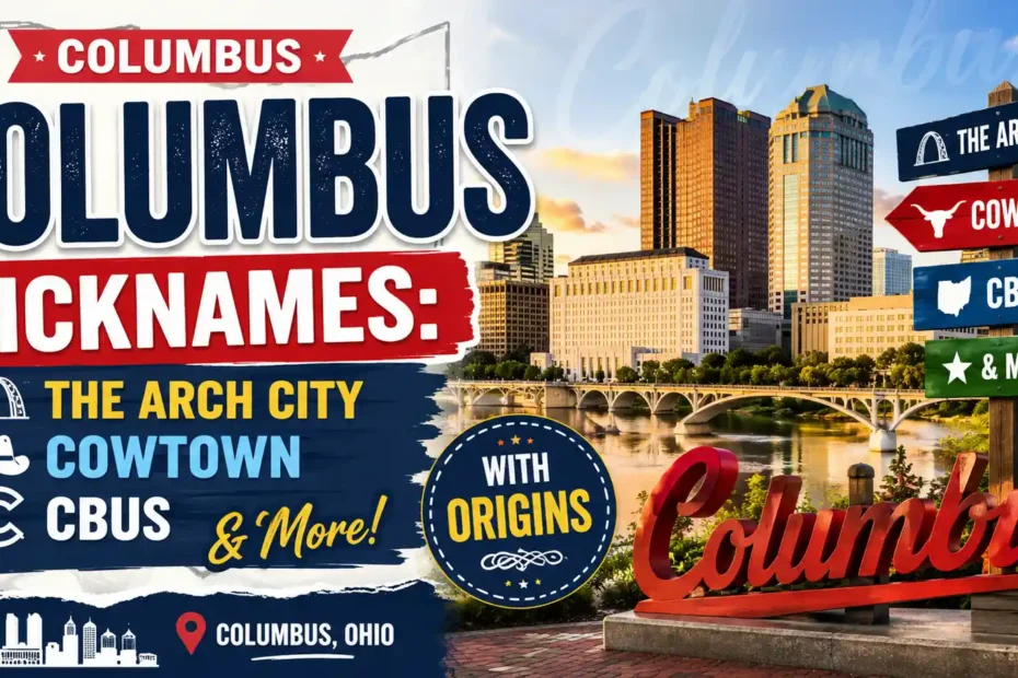 Columbus Nicknames The Arch City, Cowtown, Cbus & More (With Origins)