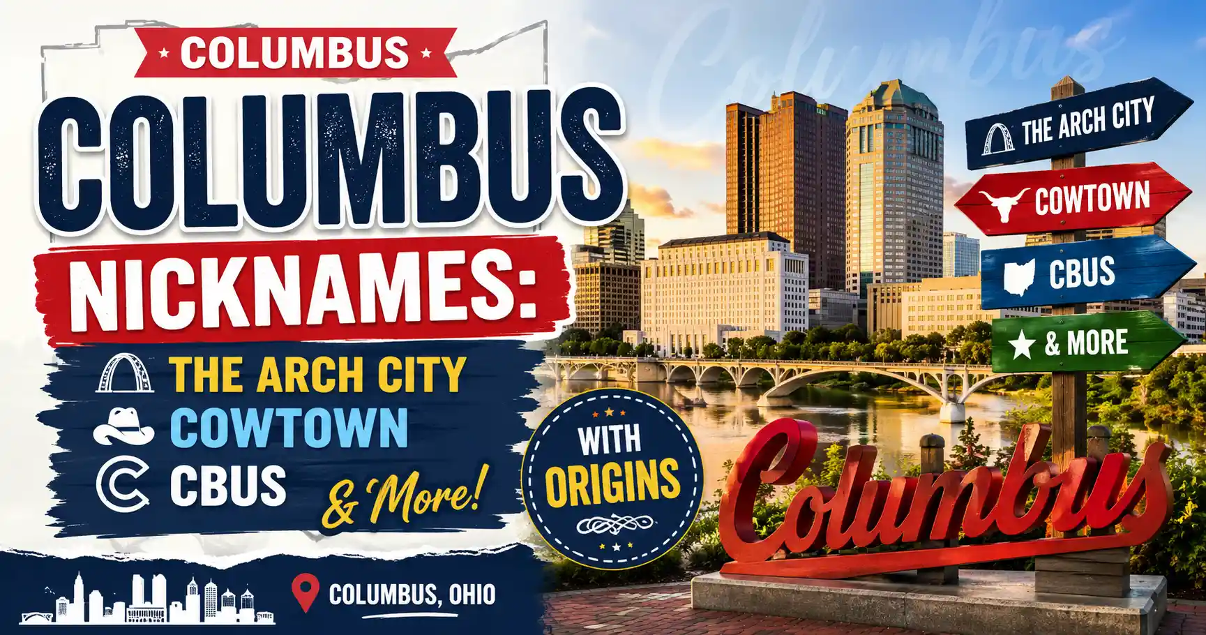 Columbus Nicknames The Arch City, Cowtown, Cbus & More (With Origins)