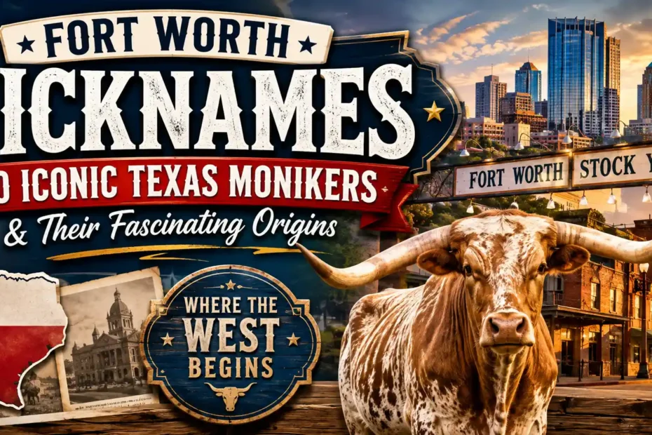 Fort Worth Nicknames 10 Iconic Texas Monikers & Their Fascinating Origins