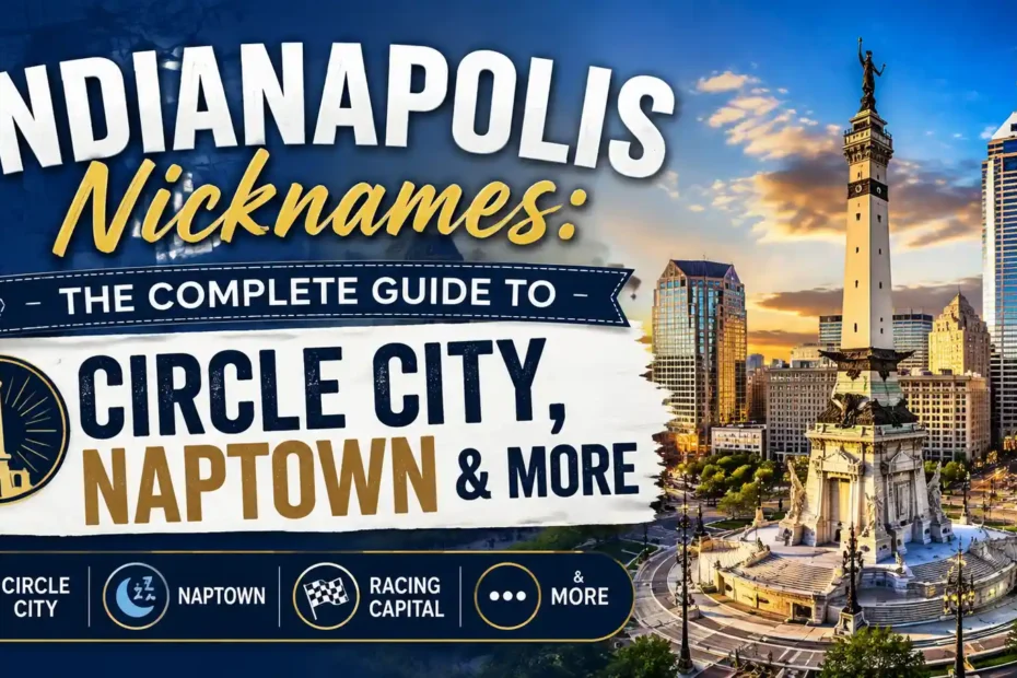 Indianapolis Nicknames The Complete Guide to Circle City, Naptown & More