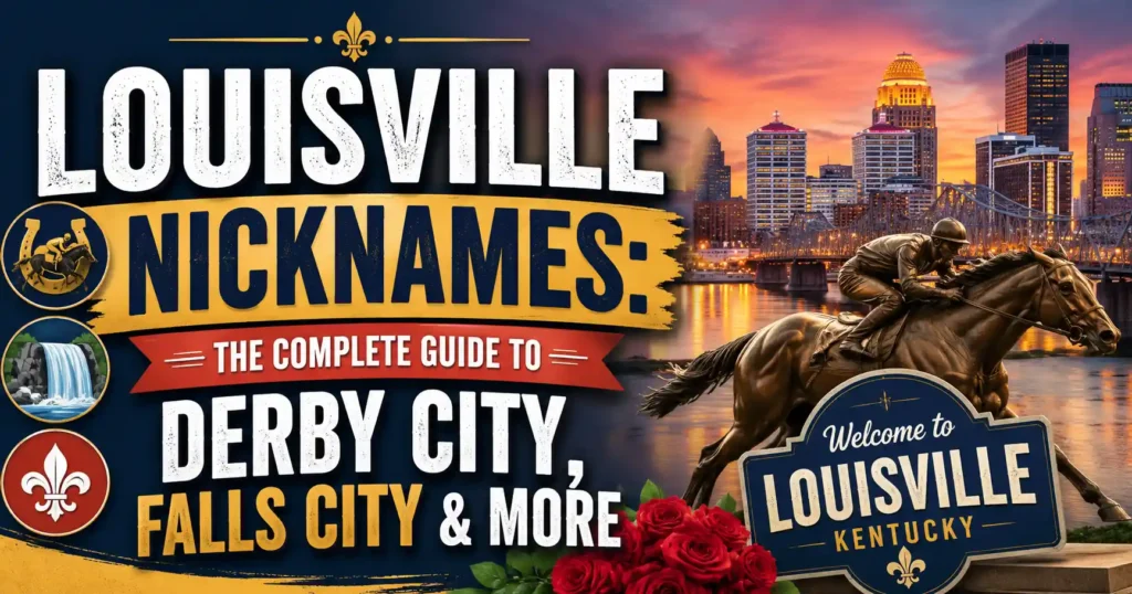 Louisville Nicknames The Complete Guide to Derby City, Falls City & More