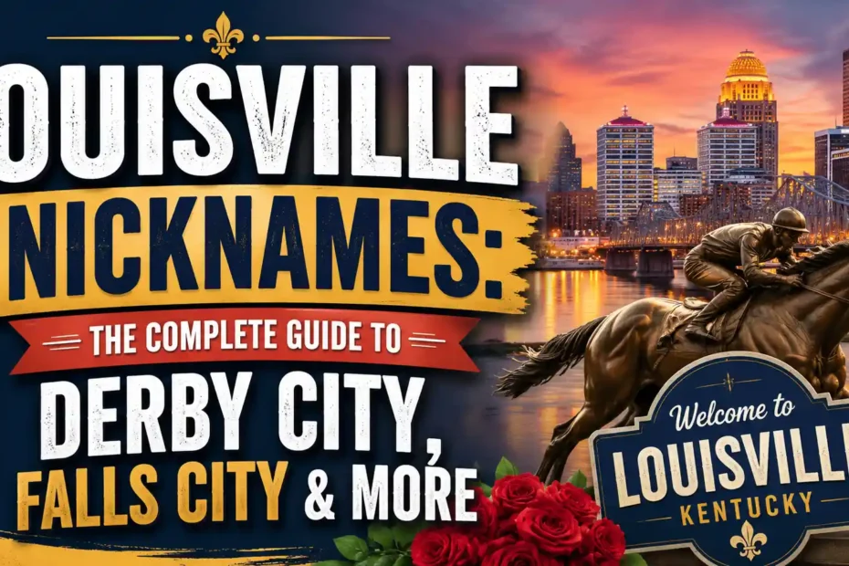 Louisville Nicknames The Complete Guide to Derby City, Falls City & More