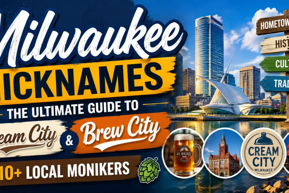 Milwaukee Nicknames The Ultimate Guide to Cream City, Brew City & 10+ Local Monikers