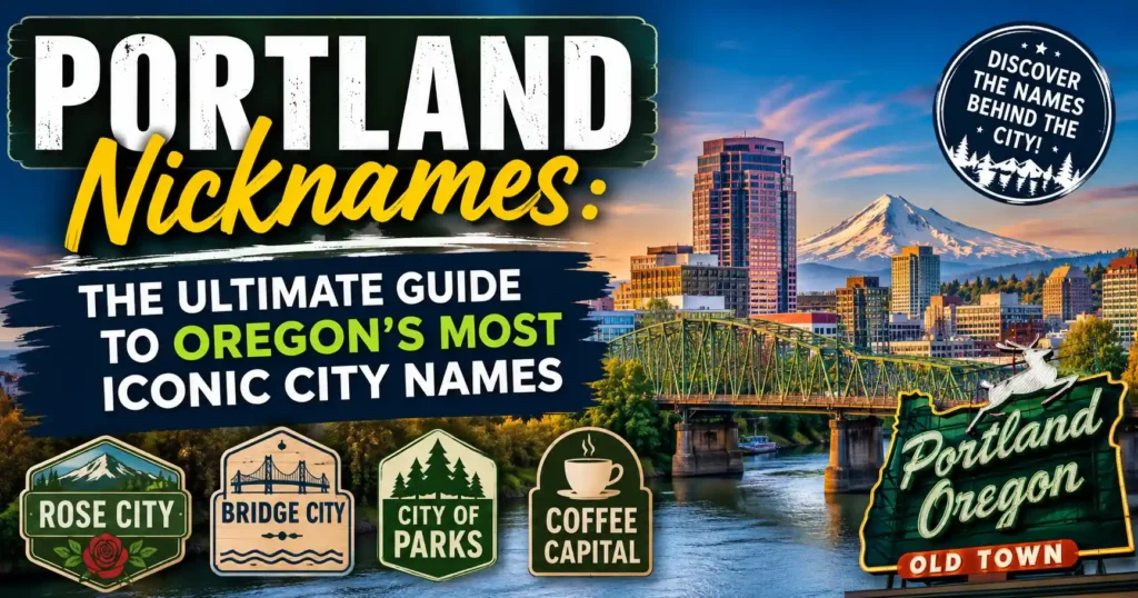 Portland Nicknames The Ultimate Guide to Oregon’s Most Iconic City Names