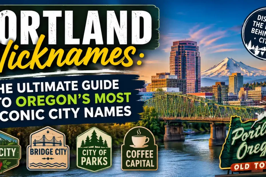 Portland Nicknames The Ultimate Guide to Oregon’s Most Iconic City Names