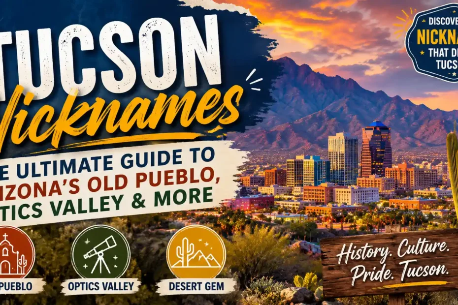 Tucson Nicknames The Ultimate Guide to Arizona’s Old Pueblo, Optics Valley & More