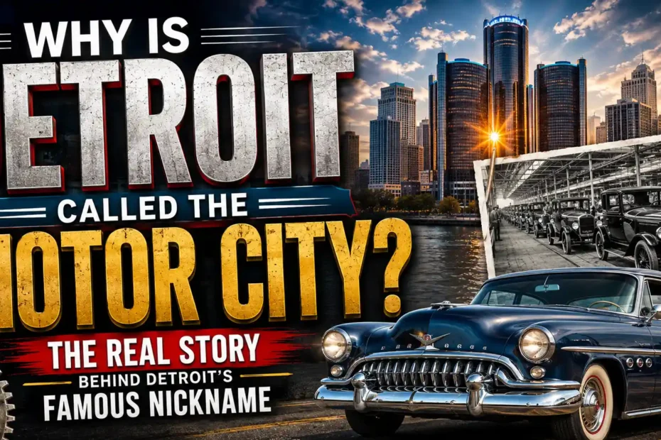 Why Is Detroit Called the Motor City The Real Story Behind Detroit’s Famous Nickname