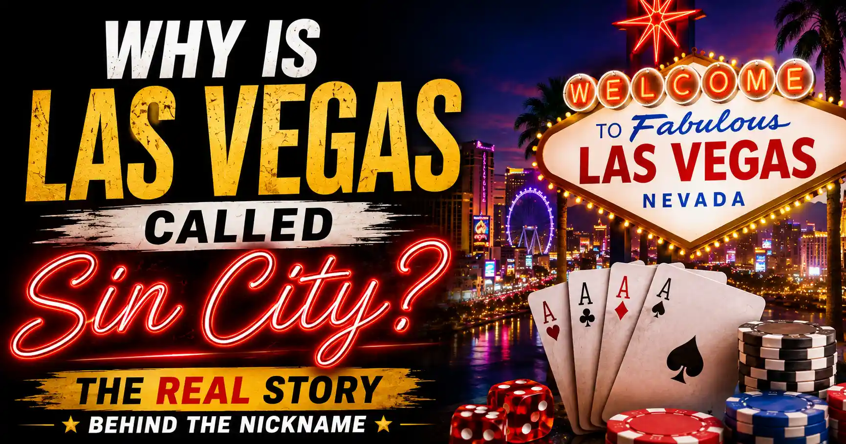 Why Is Las Vegas Called Sin City The Real Story Behind the Nickname