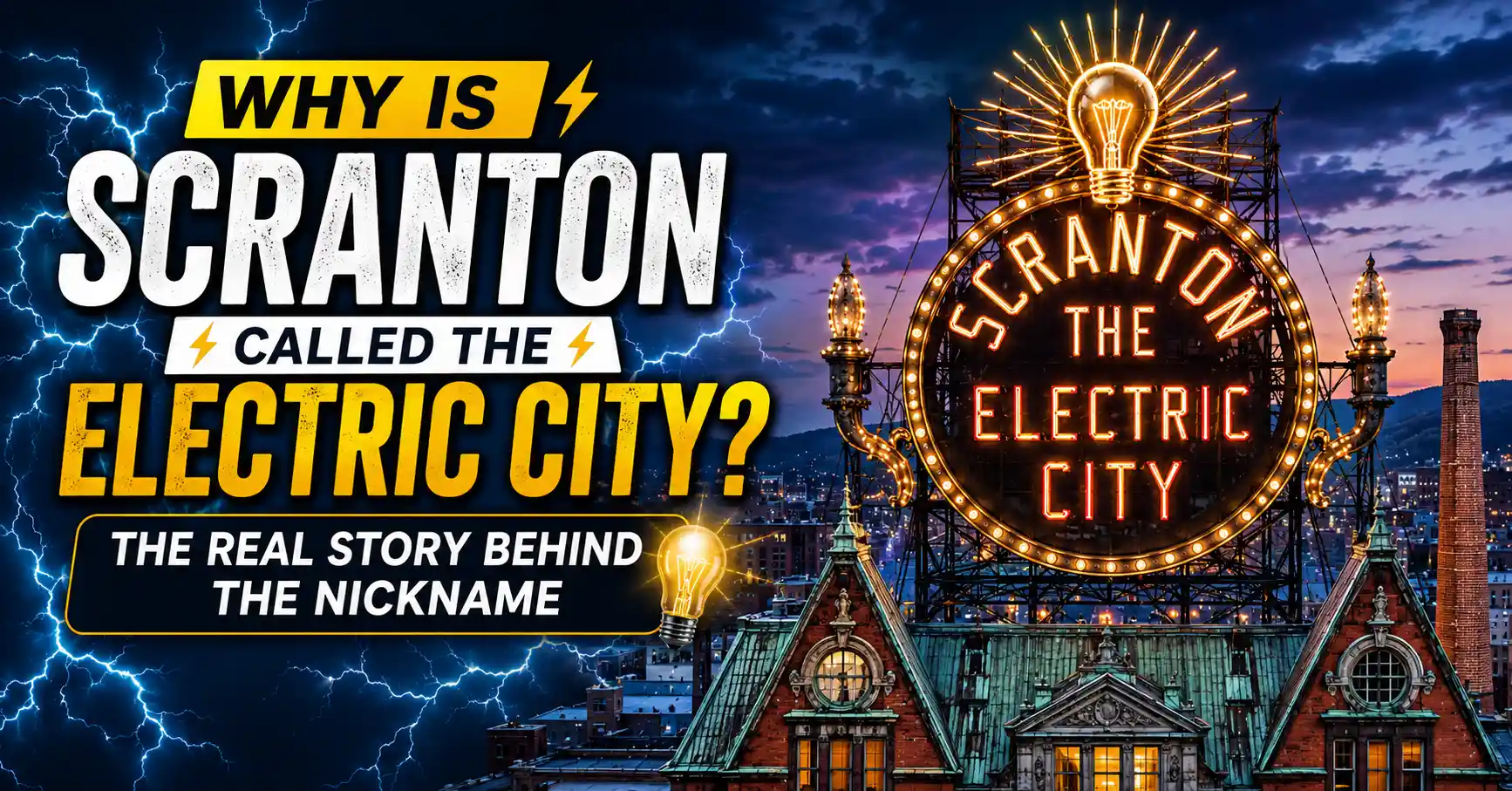 Why Is Scranton Called the Electric City The Real Story Behind the Nickname