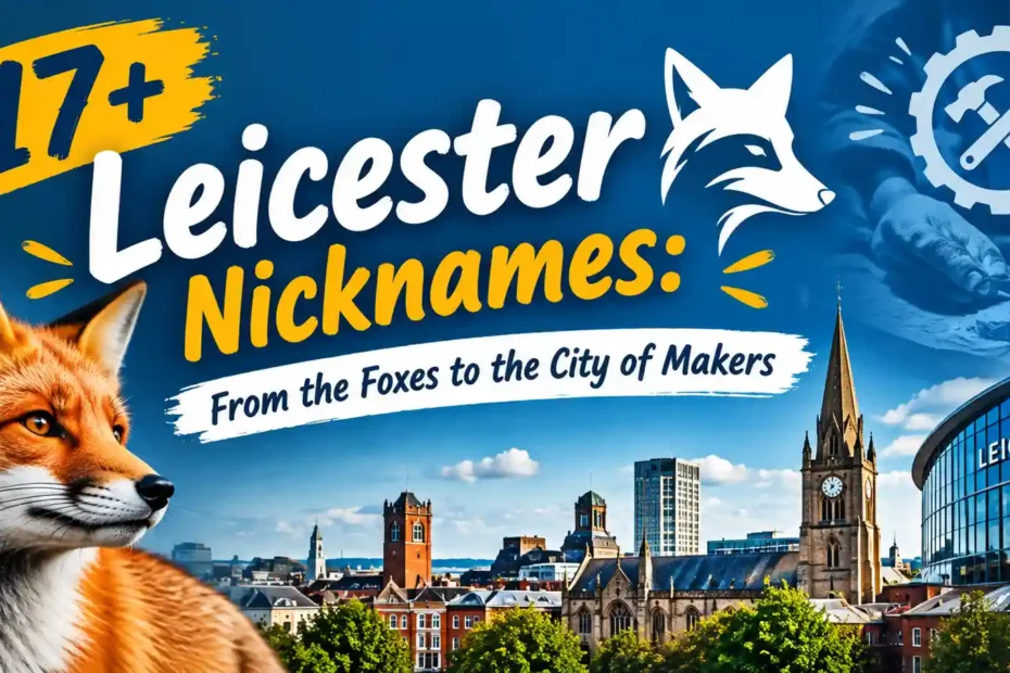 17+ Leicester Nicknames From the Foxes to the City of Makers 🦊