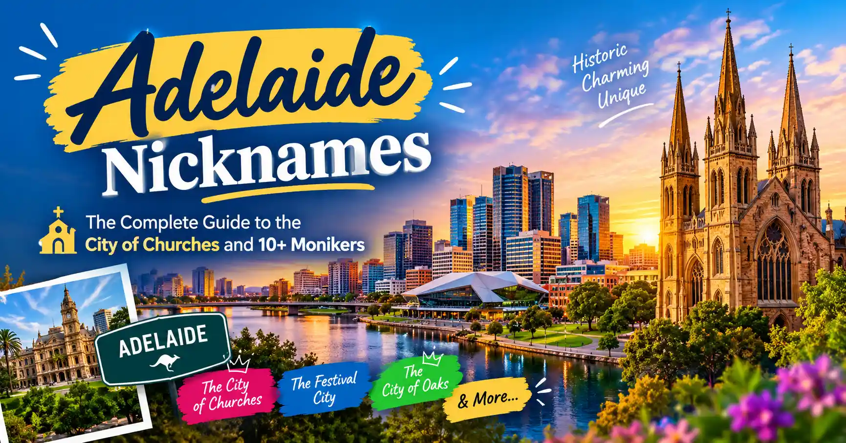 Adelaide Nicknames The Complete Guide to the City of Churches and 10+ Monikers 🏛️